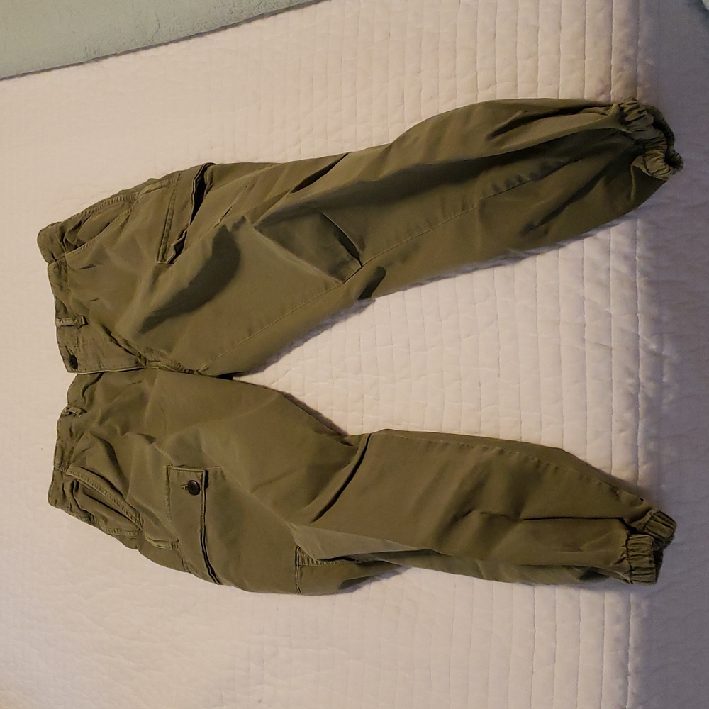 Zara green cargo pants